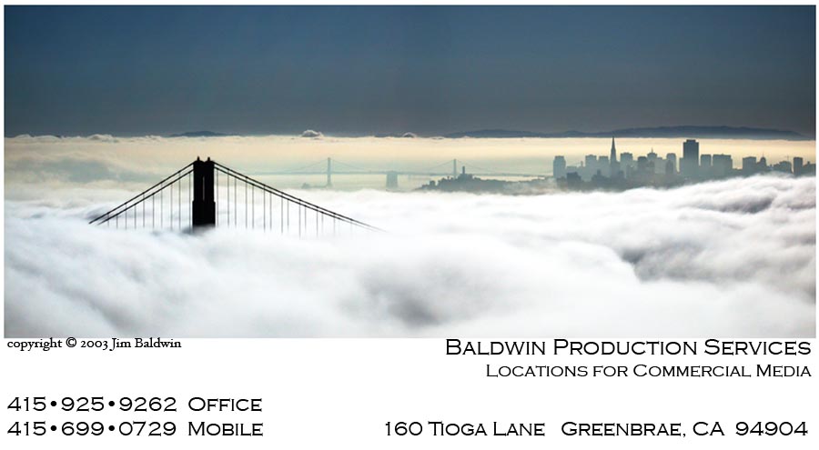 Baldwin Production Services 415/925-9262